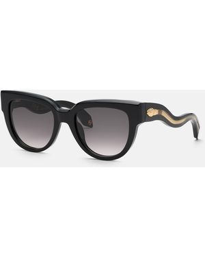 Roberto Cavalli Sunglasses Snake Collection - Schwarz