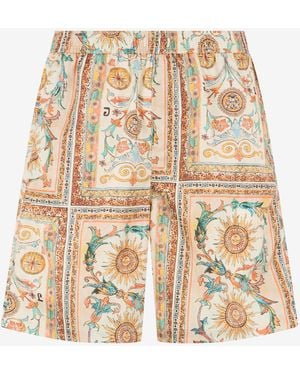Roberto Cavalli Bañador Bermuda Estampado Persian Tarot - Neutro
