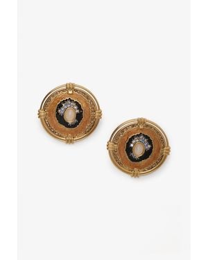 Roberto Cavalli Butterfly Earrings And Ocean - Multicolor