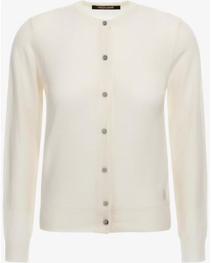 Roberto Cavalli Cardigan - White