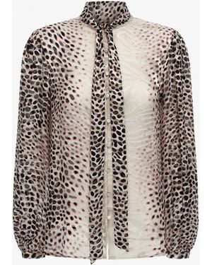 Roberto Cavalli Shark Print Shirt - Multicolor