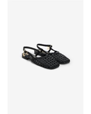Roberto Cavalli Slingback - Black