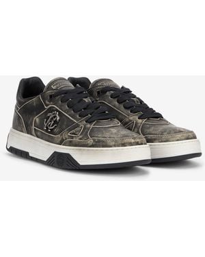 Roberto Cavalli Shoes Trainer Monogram Rc - Multicolour