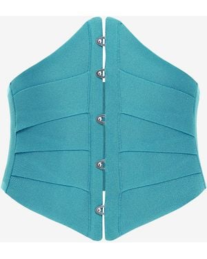 Roberto Cavalli Corsetto Con Gancetti - Blu