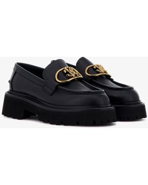 Roberto Cavalli Mocasines - Negro