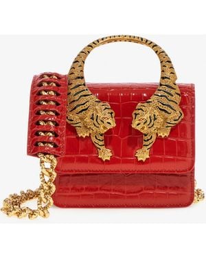 Roberto Cavalli Small Roar Bag - Rot
