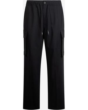 Roberto Cavalli Cargo Pocket Pants - Black