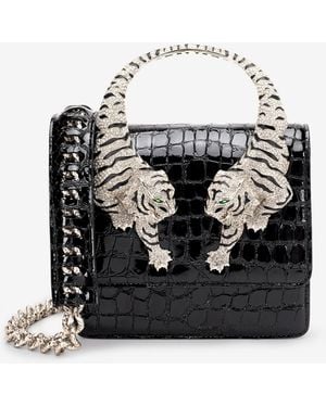 Roberto Cavalli Medium Roar Bag - Nero