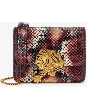 Roberto Cavalli Mini Roar Bag - Bianco