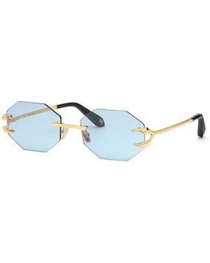 Roberto Cavalli Sunglasses Fang Collection - White