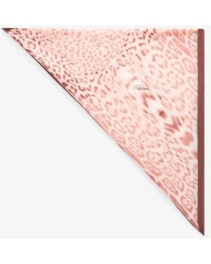Roberto Cavalli Jaguar Druck Dreieck - Pink