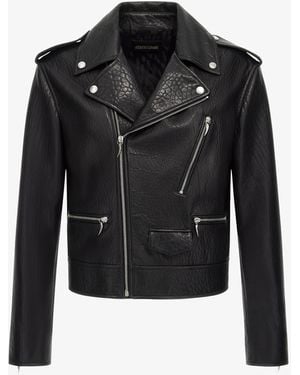 Roberto Cavalli Giubbotto Biker - Nero