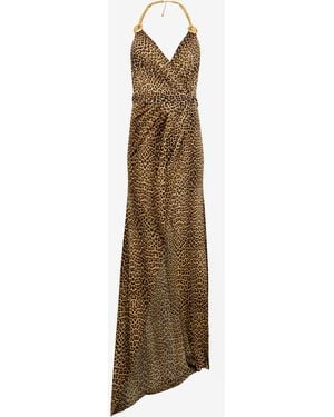 Roberto Cavalli Maxi Dress - White