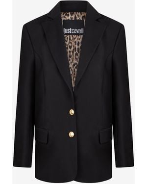 Roberto Cavalli Jacket - Black