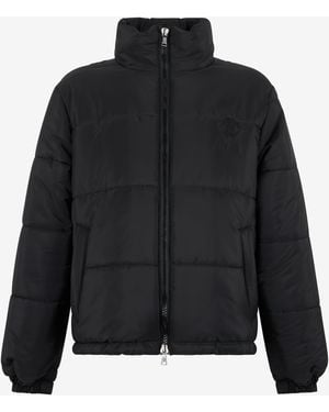 Roberto Cavalli Jacket Puffer Jacket High-Neck - Black