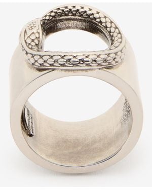 Roberto Cavalli Bague Avec Serpent - Multicolore