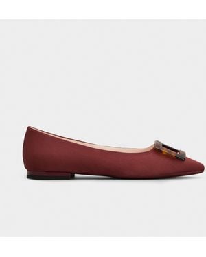 Roger Vivier Gommettine Ballerinas - Red