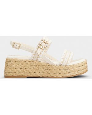 Roger Vivier Wedge Sandals - White
