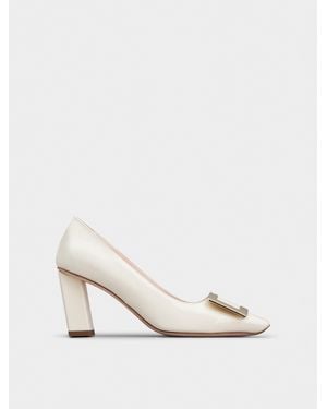 Roger Vivier Belle Vivier Pumps - Natural