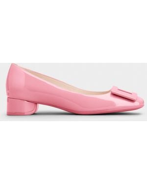 Roger Vivier U Look Ballerinas - Pink