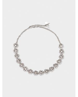 Roger Vivier Bouquet Multiflowers Necklace - Metallic