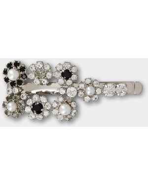 Roger Vivier Efflorescence Hair Clip - Metallic