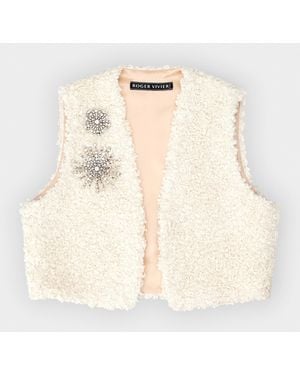 Roger Vivier Waistcoat - Natural