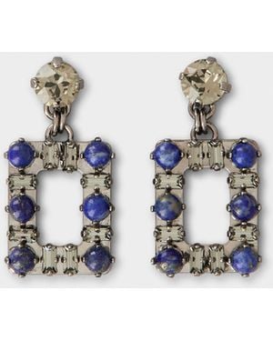 Roger Vivier Très Vivier Earrings - Blue