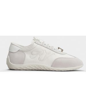 Roger Vivier Viv Low Trainers - White