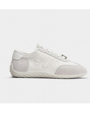 Roger Vivier Viv Low Trainers - White