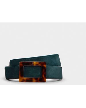 Roger Vivier Belle Vivier Belt - White