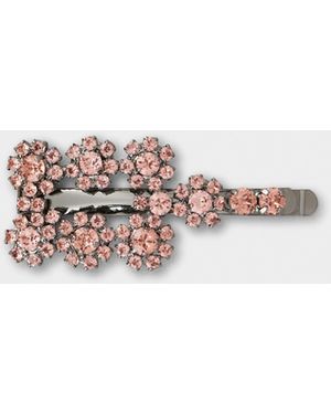 Roger Vivier Efflorescence Hair Clip - White