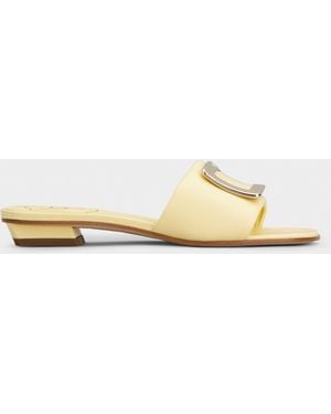 Roger Vivier Belle Vivier Mules - Natural