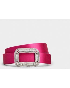 Roger Vivier Pilgrim Belt - Pink