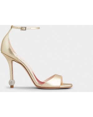 Roger Vivier Jewel Heel Sandals - White