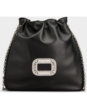 Roger Vivier Pilgrim Bag - Black