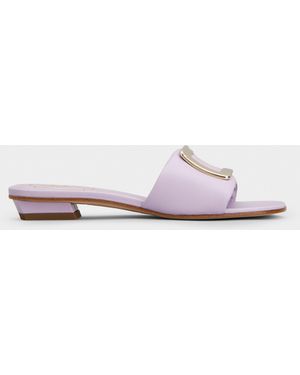 Roger Vivier Belle Vivier Mules - Purple