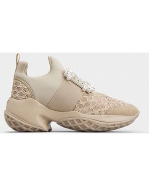 Roger Vivier Viv' Run Trainers - White