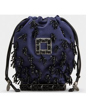 Roger Vivier Très Vivier Bucket Bag - Blue