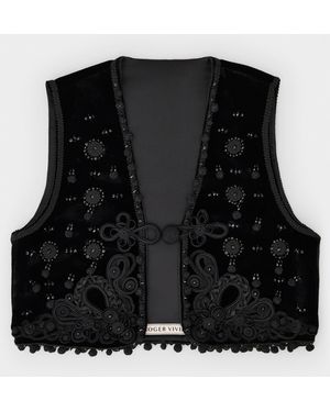 Roger Vivier Vest - Black