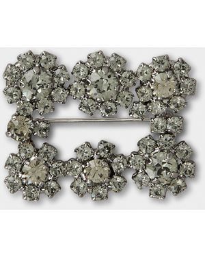 Roger Vivier Efflorescence Brooch - Metallic