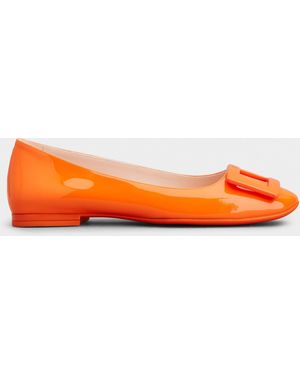 Roger Vivier U Look Ballerinas - Orange