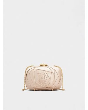 Roger Vivier Rose Vivier Clutch - Natural