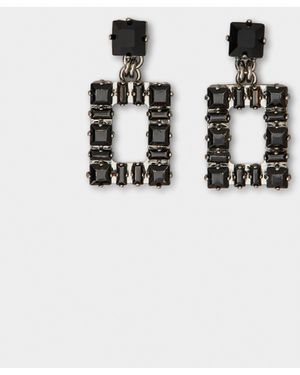 Roger Vivier Très Vivier Earrings - Black