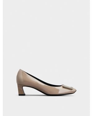 Roger Vivier "Trompette 45 Mm" Court Shoes - White