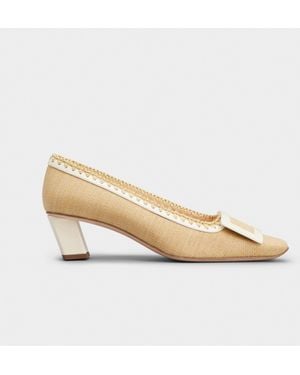 Roger Vivier Belle Vivier Court Shoes - Natural
