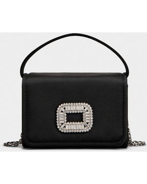 Roger Vivier Pilgrim Nano Bag - Black