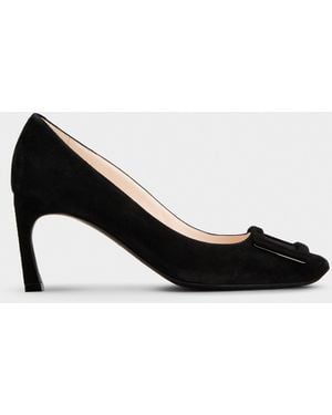 Roger Vivier Trompette Court Shoes - Black