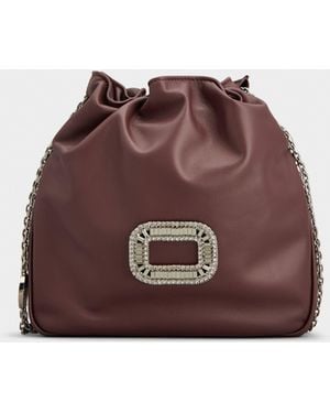 Roger Vivier Pilgrim Mini Bag - Brown