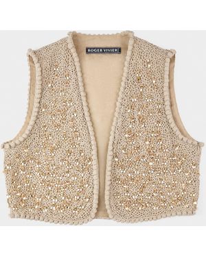 Roger Vivier Waistcoat - Natural